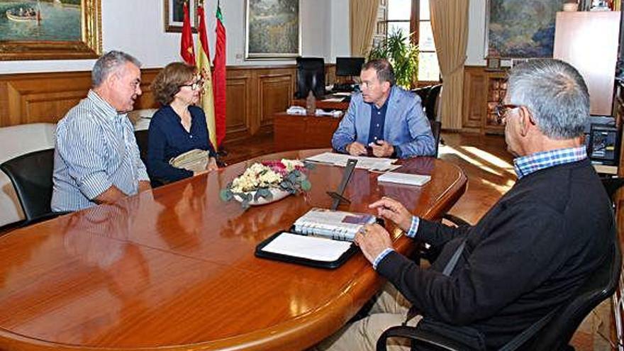 Reunión de la fundación la Diputación de Zamora.