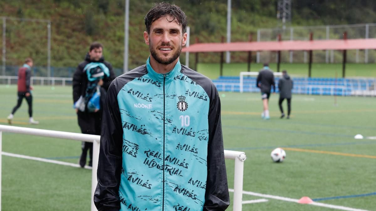 Pablo Espina, en un entrenamiento