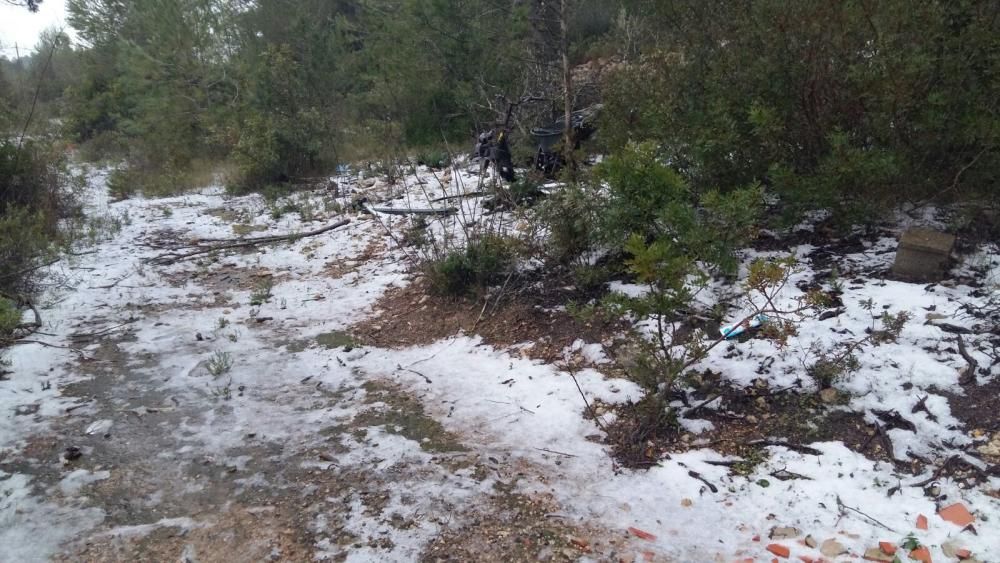 Hielo y frío en Sant Miquel