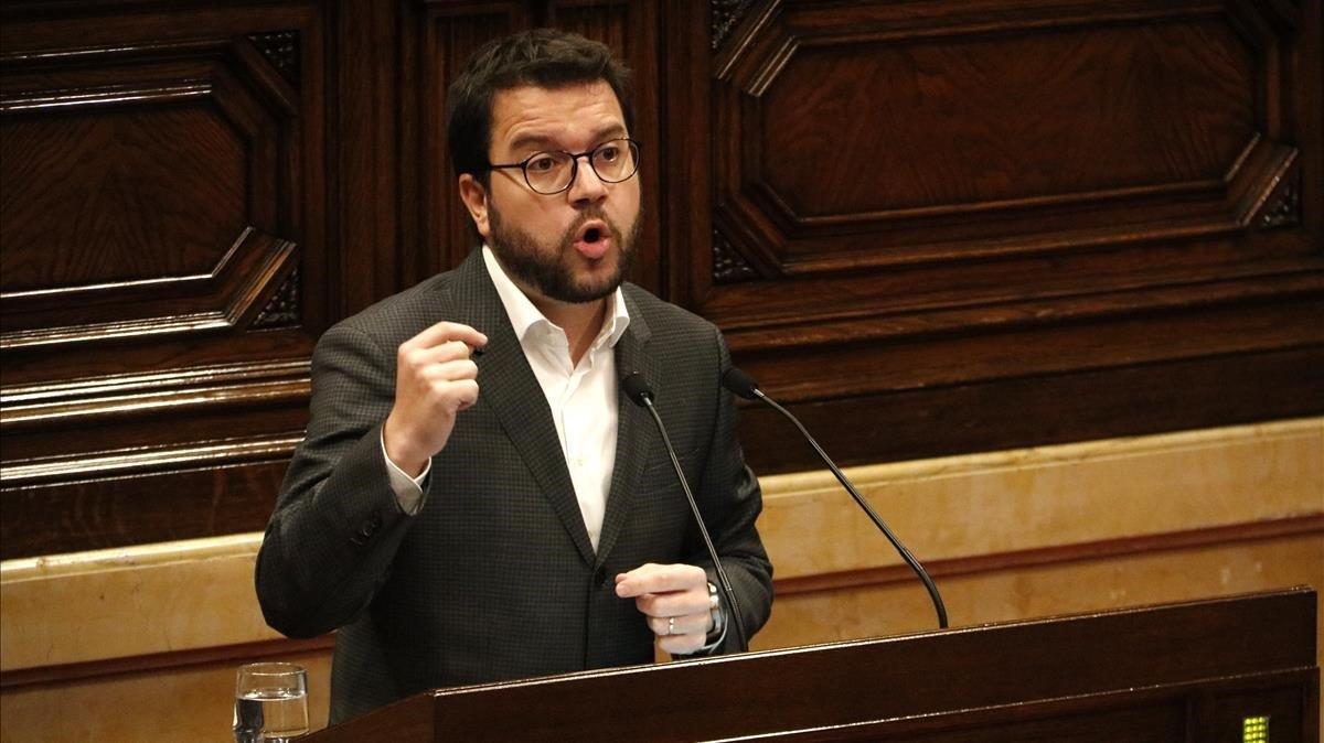 zentauroepp45805158 el vicepresident del govern pere aragon s durant una inter181108111250 zentauroepp45805158 el vicepresident del govern pere aragon s durant una inter181108111250
