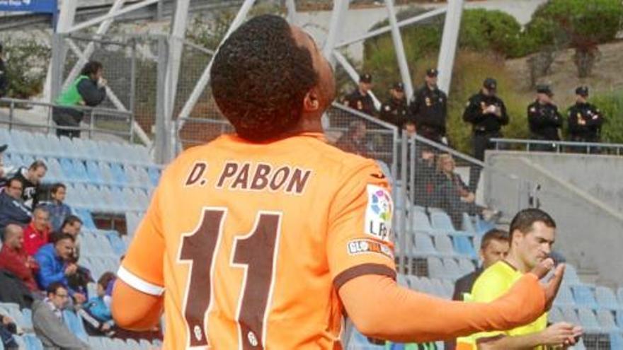 Pabón, autor del gol de la victoria del Valencia CF en Getafe