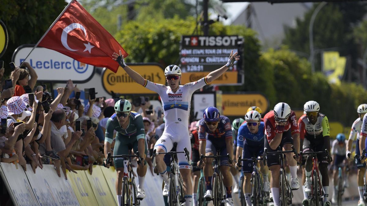 Tim Merlier, el ganador de esta etapa