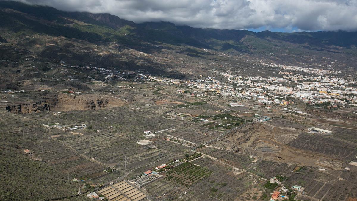 Canteras de áridos en el Barranco de Badajoz, de Güímar