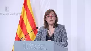 El Govern detecta un 'retroceso preocupante' del catalán en el ámbito educativo, sanitario y comercial