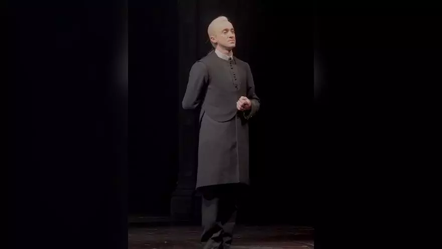Increíble ovación a Tom Felton en su regreso como Draco Malfoy en Broadway