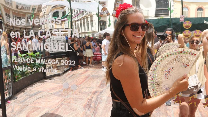 San Miguel vive la Feria de Málaga como antes