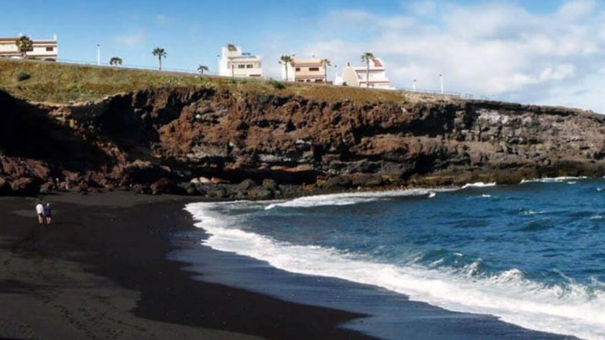 Playa de El Abrigo, en Fasnia.