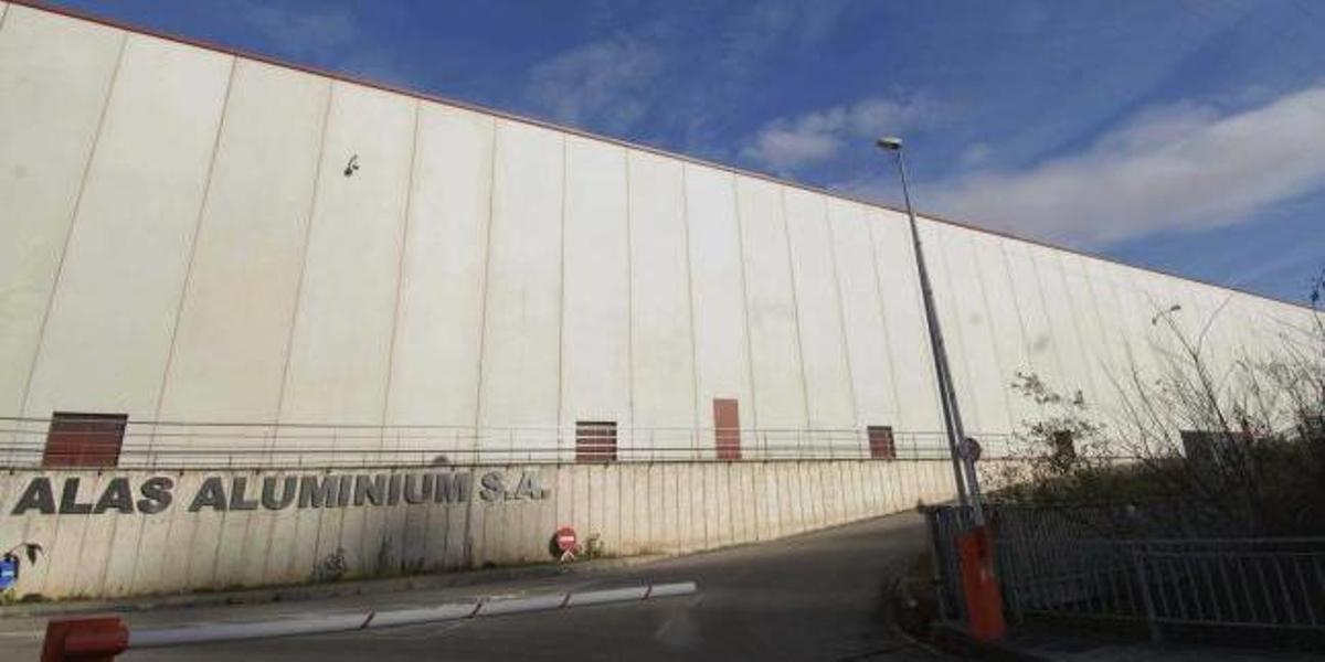 La nave de Alas Aluminium en Ciaño.
