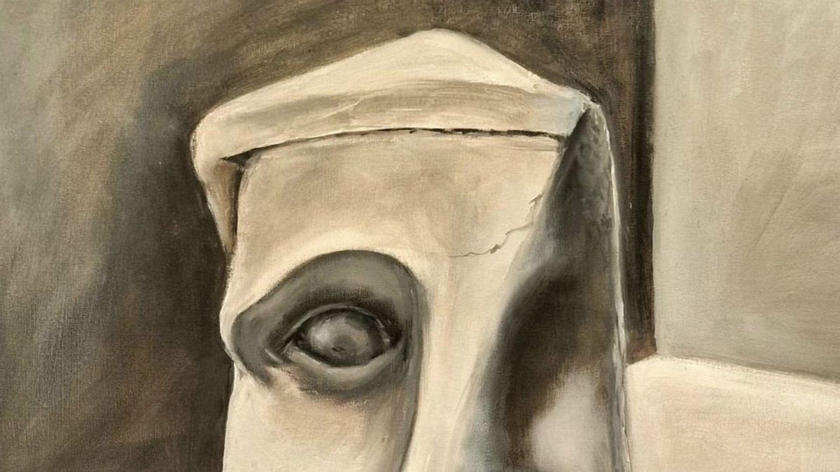 La Luján Pérez pinta en blanco y negro el cosmos de Emilio Padrón