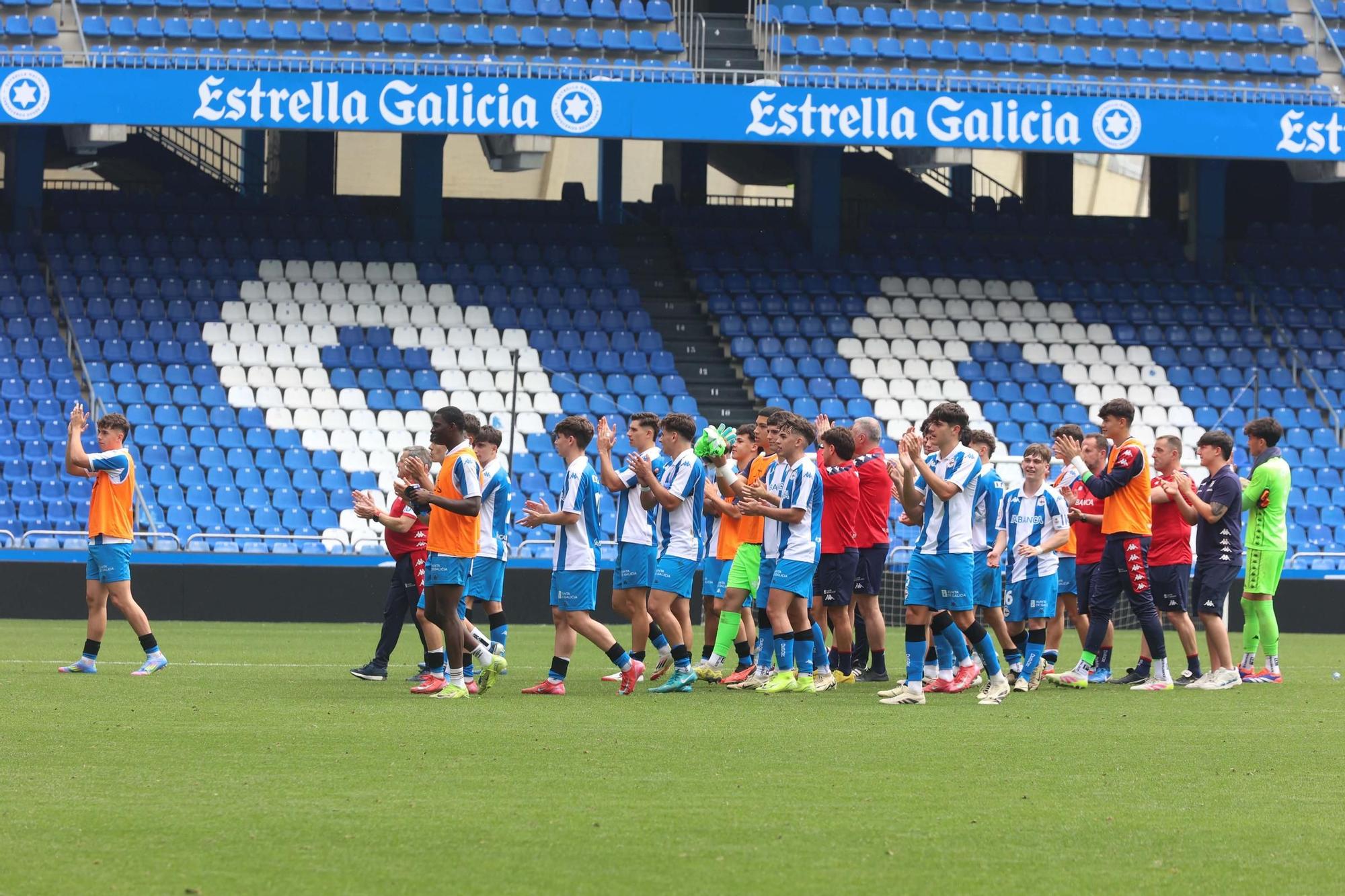 Copa de Campeones Juvenil: Deportivo 2 - 1 Ponferrada
