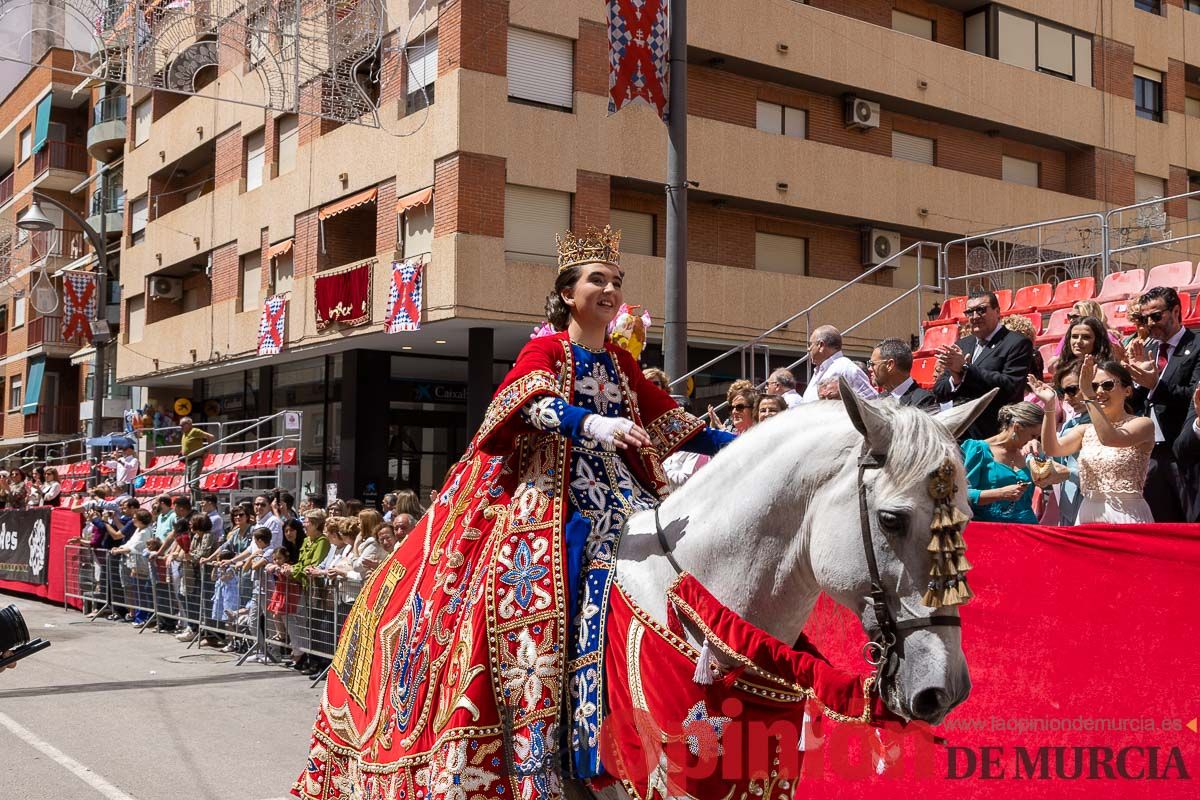 Desfile infantil del Bando Cristiano en las Fiestas de Caravaca