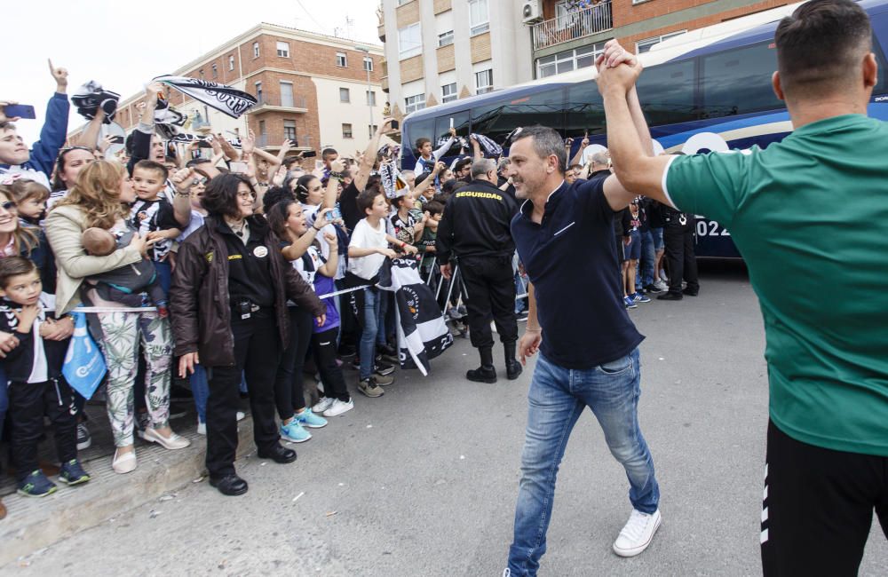 Ambiente previo al partido del CD Castellón