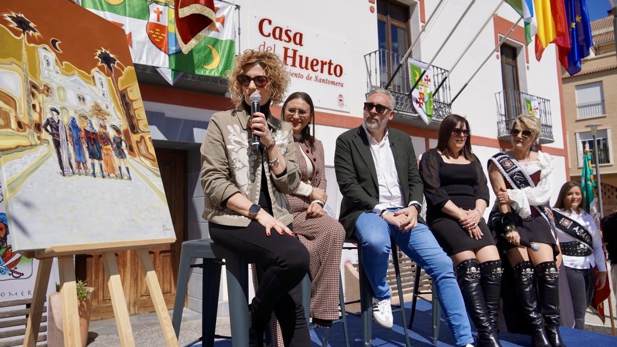 Un momento de la presentación del cartel.