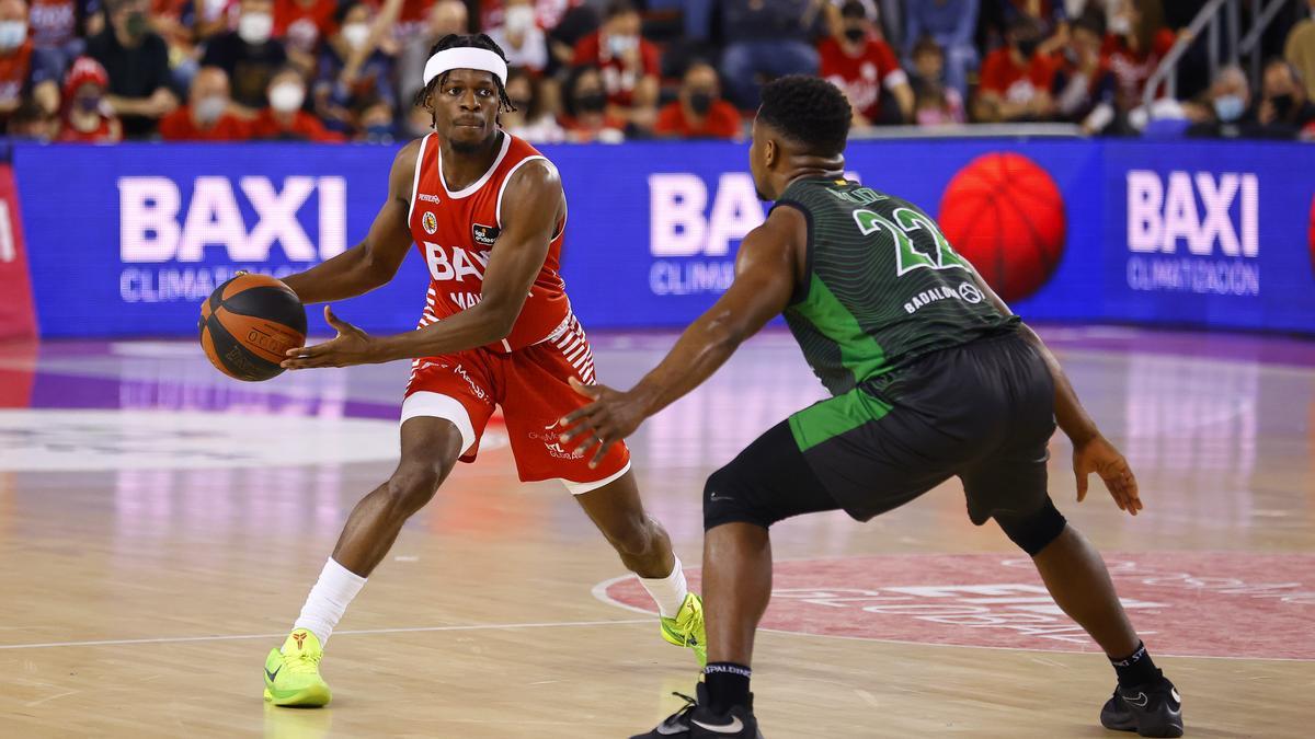 Sylvain Francisco, en un partido de la temporada pasada con el BAXI Manresa