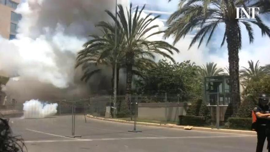 Mascletà de las Hogueras de Alicante del 24 de junio