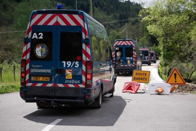 Policía francesa.