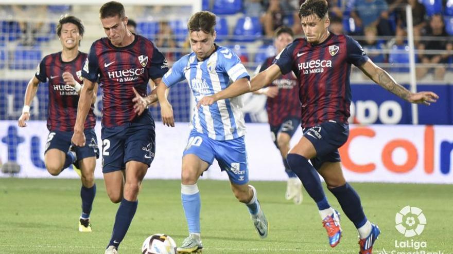 Las notas de los jugadores del Málaga CF ante el Huesca, uno por uno