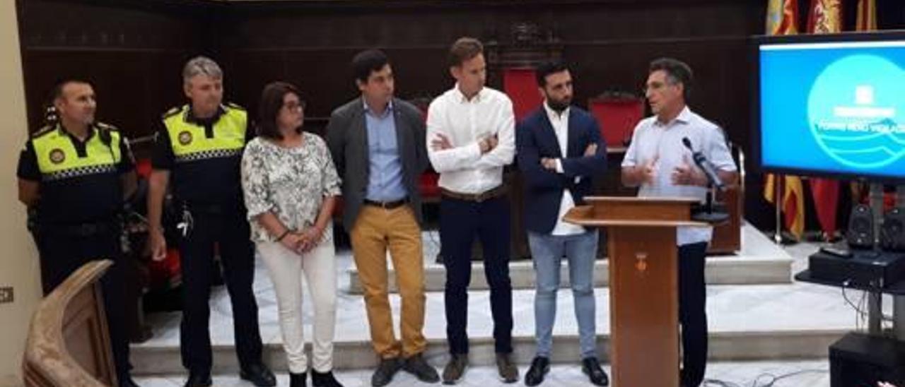 Acto en el ayuntamiento.