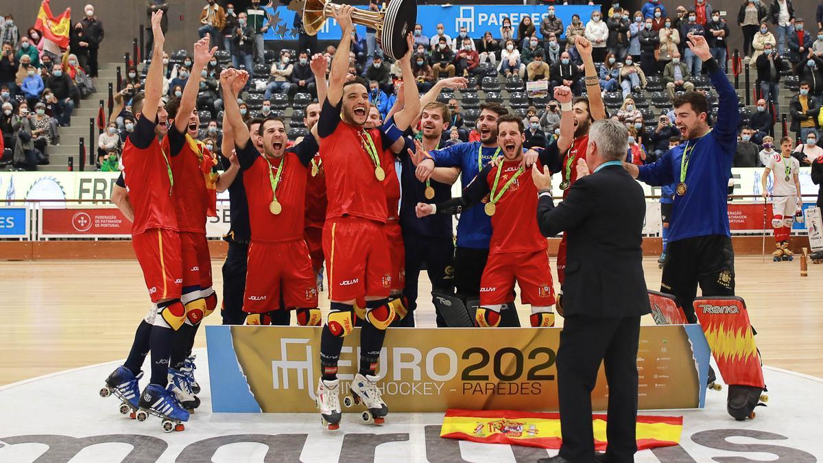 Los campeones, levantado el título europeo número 18 para España