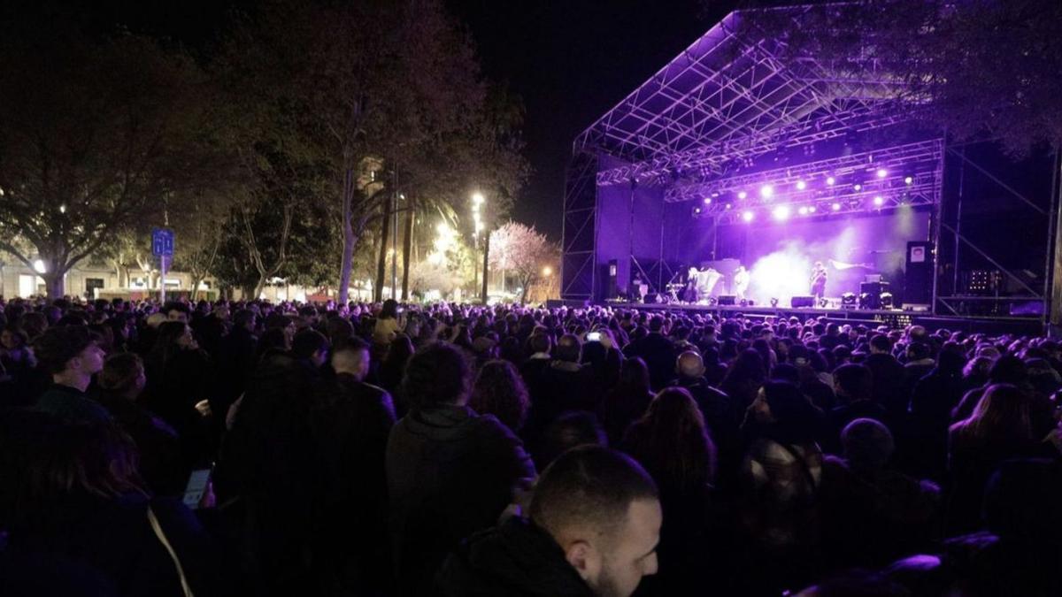 Este año no habrá conciertos en la plaza de España.