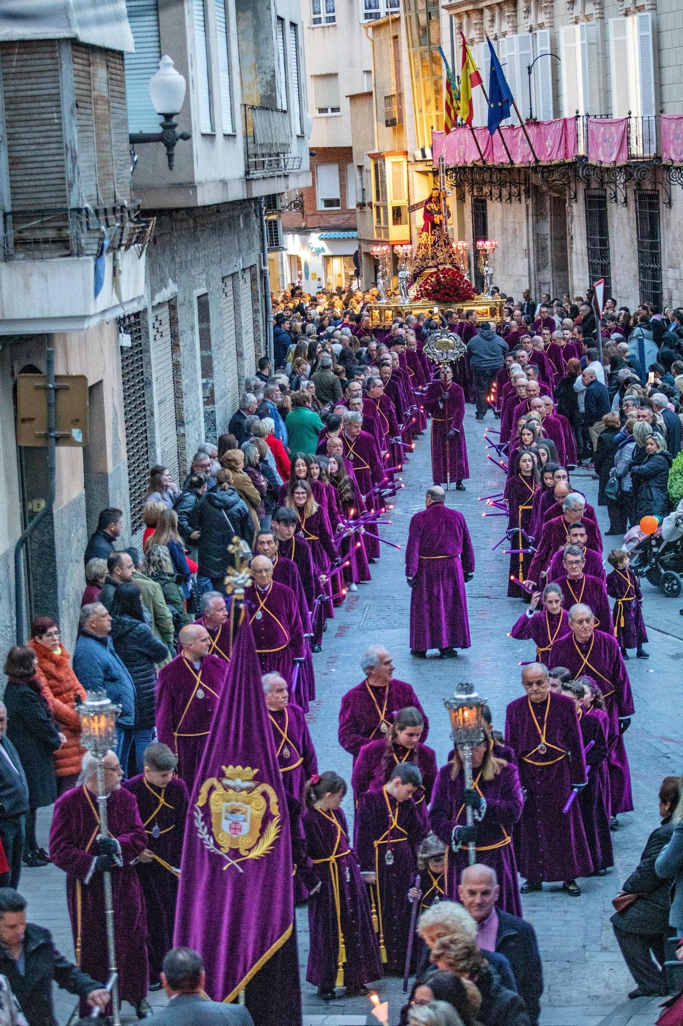 Procesión de regreso de Ntro. Padre Jesús en Orihuela