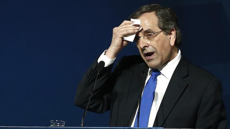 El primer ministro griego Antonis Samaras