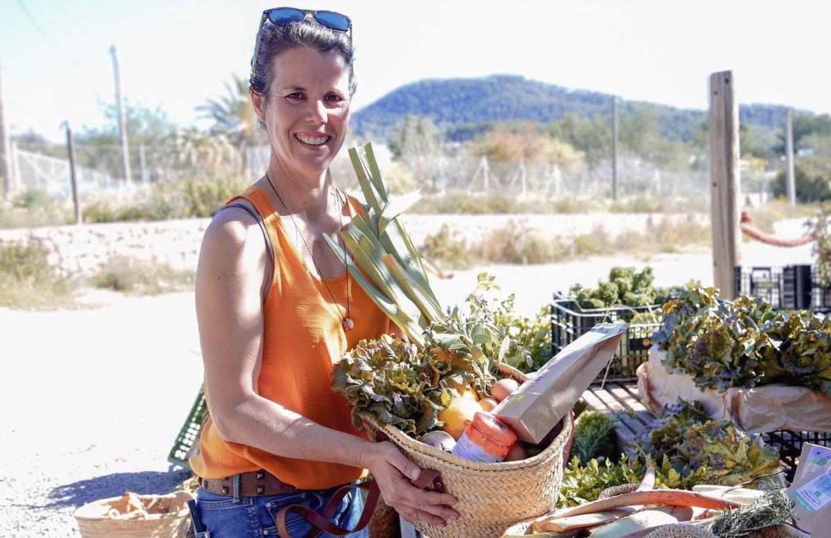 L’agricultora i presidenta d’Apaeef. | |  AGUSTINA HEINE