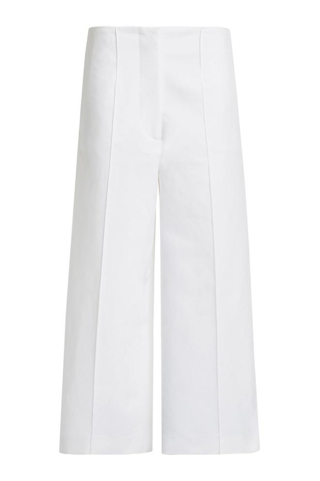 Las rebajas de Bimba y Lola, los 15 imprescindibles: pantalón culotte blanco
