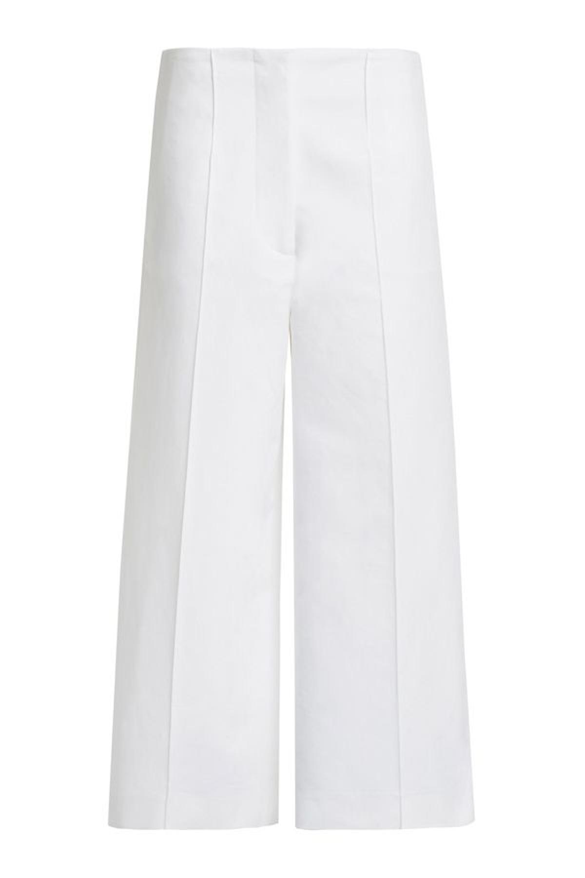 Las rebajas de Bimba y Lola, los 15 imprescindibles:  pantalón culotte blanco