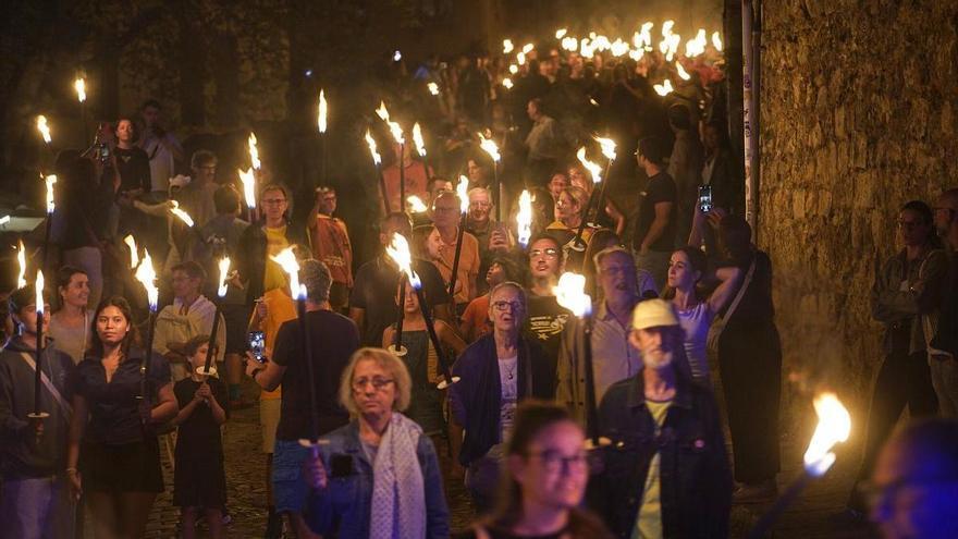 La Marxa de Torxes tornarà a recórrer el Barri Vell de Girona per la vigília de la Diada