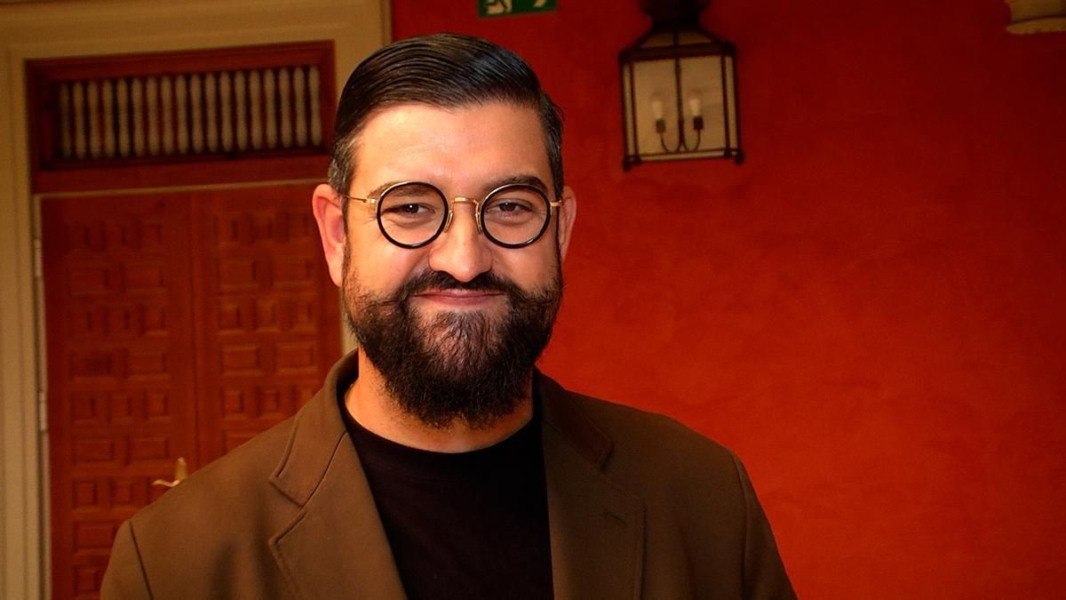 Manu Sánchez en la Fundación Cajasol.