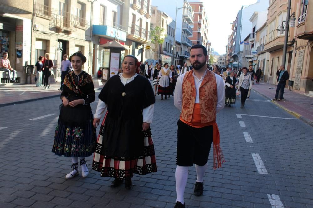 Ofrenda de flores en Jumilla