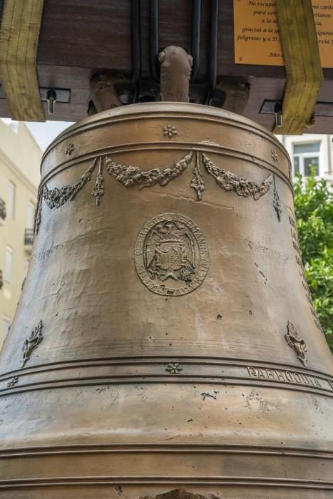 La campana "María" vuelve a Santa María del Mar