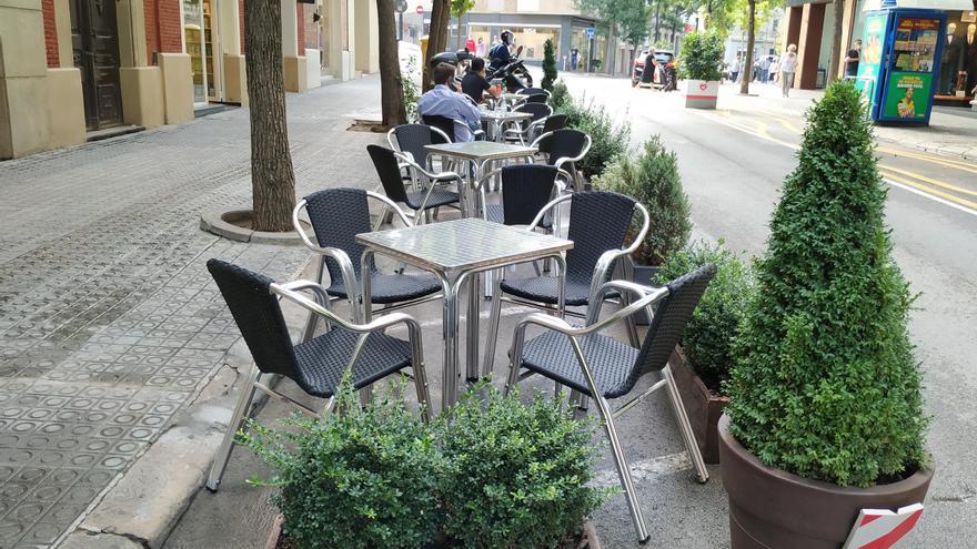 Manresa manté les 25 terrasses autoritzades en les calçades per la covid