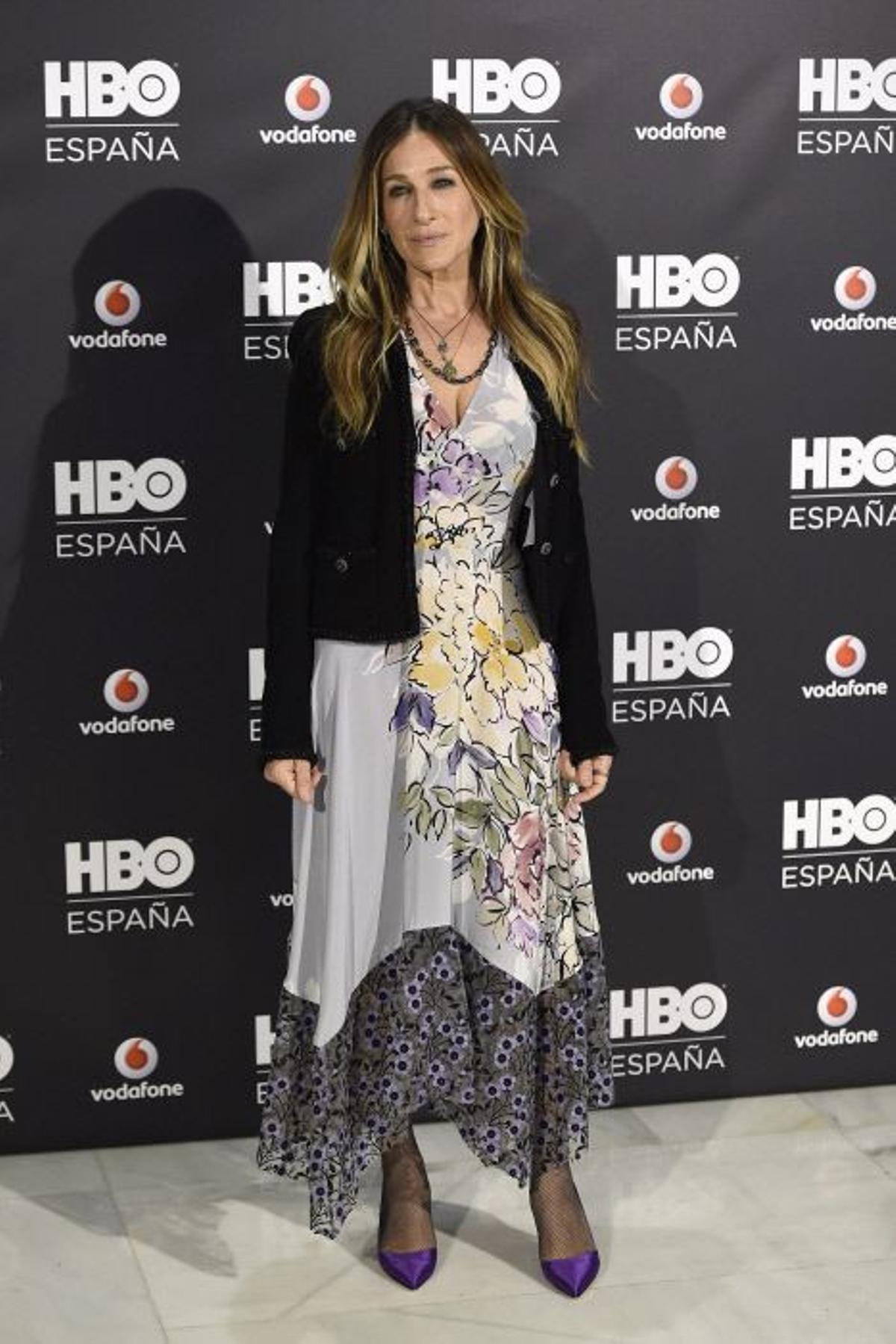 Sarah Jessica Parker en la presentación de HBO