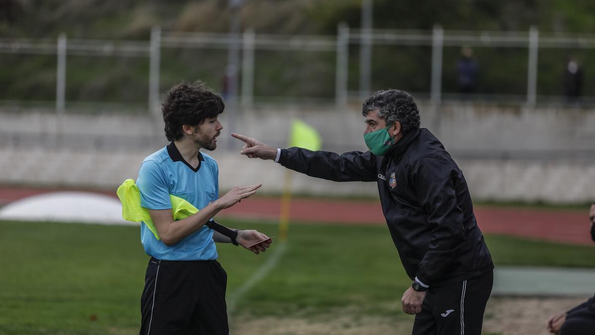 Nacho Merino, entrenador del Amigos del Duero