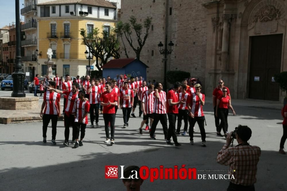 Recepción institucional al Club Olímpico de Totana por el ascenso