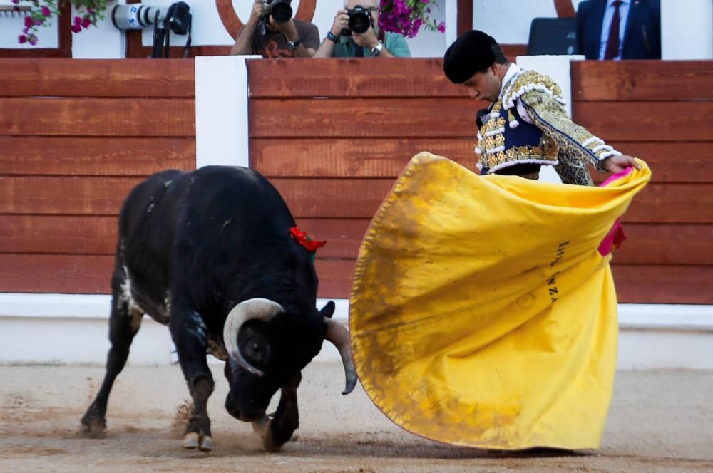 Novillada en El Bibio en la Feria de Begoña 2018.