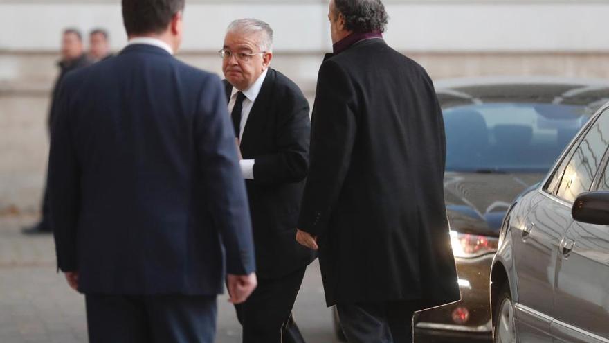 Último adiós al fiscal Maza en Madrid