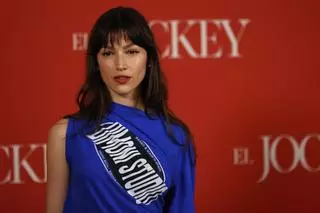 Úrsula Corberó sorprende a todos en la presentación de su última película