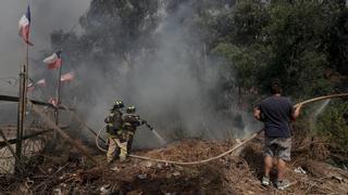 Al menos 112 muertos en múltiples incendios registrados en la zona central de Chile