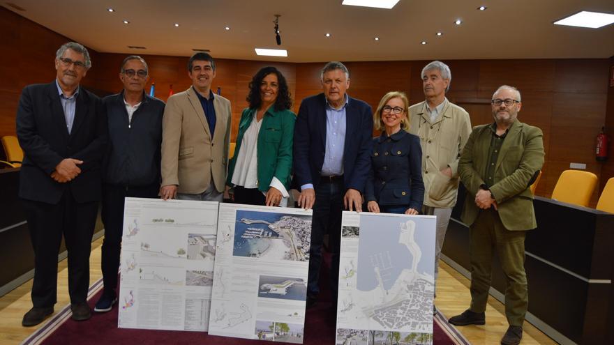 La reordenación del puerto de Portonovo incluye un parking subterráneo de 300 plazas