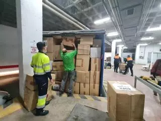 Otras tres toneladas de ayuda humanitaria de Elda para Ucrania