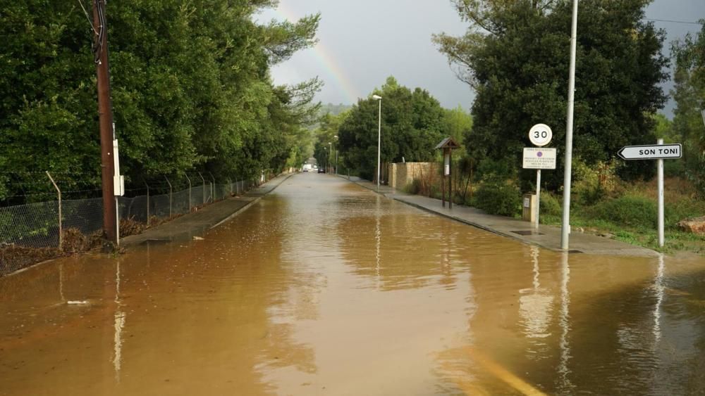 Überschwemmungen im Nordosten von Mallorca