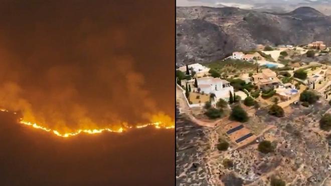 Incendios forestales en Los Gallardos (Almería) y en Catalunya, última hora en directo: cifra de muertos, heridos y desaparecidos