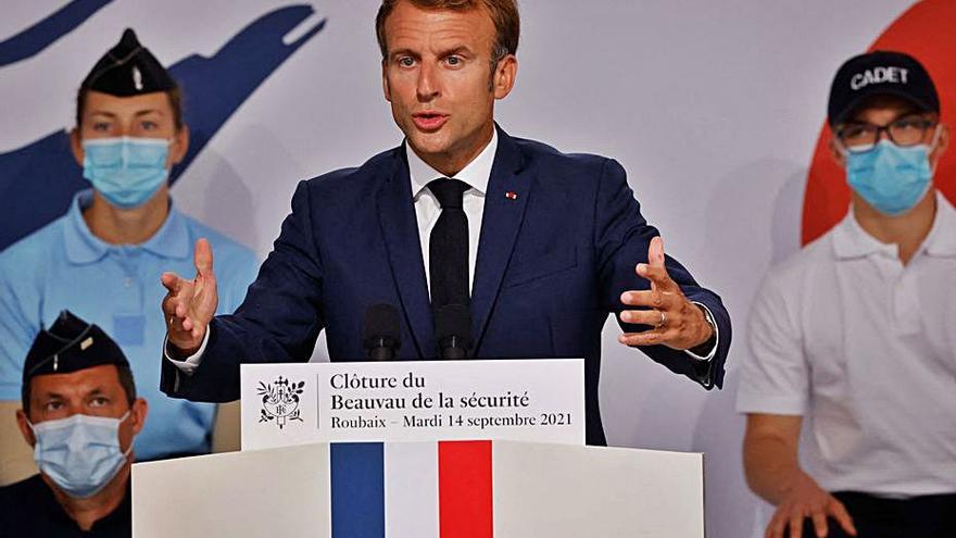 Macron vol seduir l’electorat conservador. | EUROPA PRESS