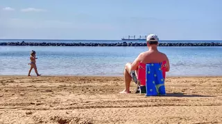 Las Teresitas, entre las mejores playas de Europa para tomar el sol incluso en invierno
