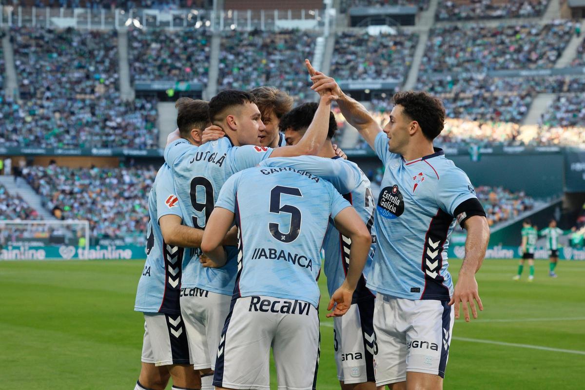 Las imágenes del Betis-Celta en La Cartuja