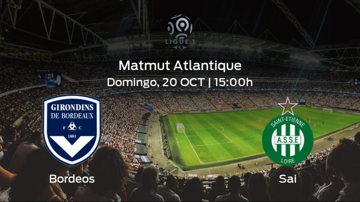 Jornada 10 de la Ligue 1: previa del duelo FC Girondins Bordeos - AS Saint Etienne