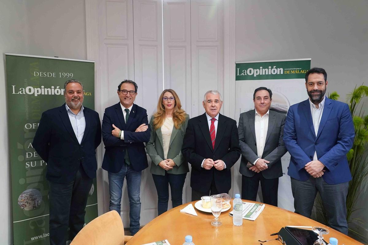 Desayuno organizado por La Opinión de Málaga, con expertos sobre comedores escolares.